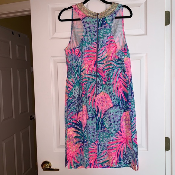 Lilly Pulitzer Carlotta Stretch Shift Dress - Picture 4 of 4